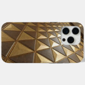 Geëmbasseerde 3D verhoogde diamanttextuur Case-Mate iPhone Case (Achterkant (horizontaal))