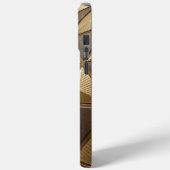 Geëmbasseerde 3D verhoogde diamanttextuur Case-Mate iPhone Case (Achterkant / Links)