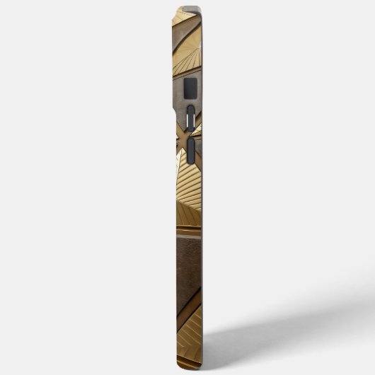 Geëmbasseerde 3D verhoogde diamanttextuur Case-Mate iPhone Case (Achterkant / Links)