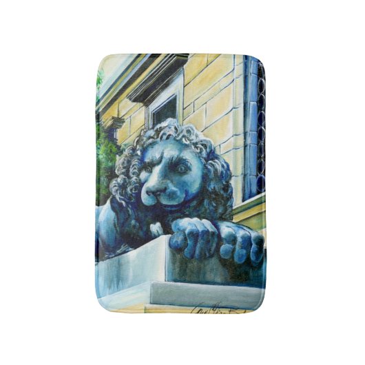 Geëmeerde waareline badmat (Voorkant Verticaal)