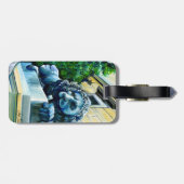 Geëmeerde waareline bagagelabel (Achterkant horizontaal)