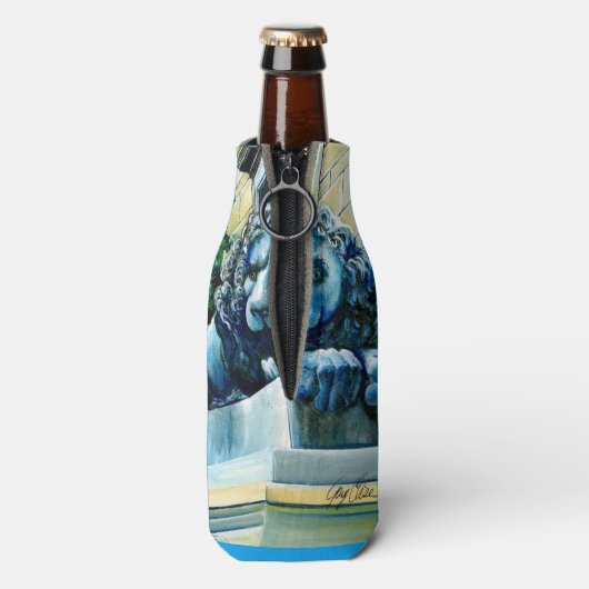 Geëmeerde waareline flesjeskoeler (Fles Achterkant)