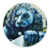 Geëmeerde waareline keramische knop (Voorkant)