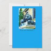 Geëmeerde waareline magnetische uitnodiging (Voorkant)