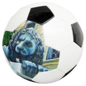 Geëmeerde waareline voetbal (Drie kwart)