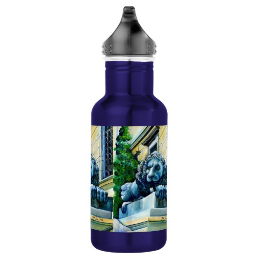 Geëmeerde waareline waterfles  (Rechts)