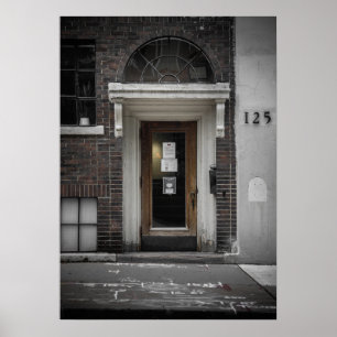 Geen 125 George St 1 Kleurversie Poster