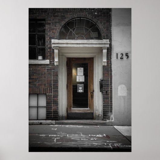 Geen 125 George St 1 Kleurversie Poster (Voorkant)