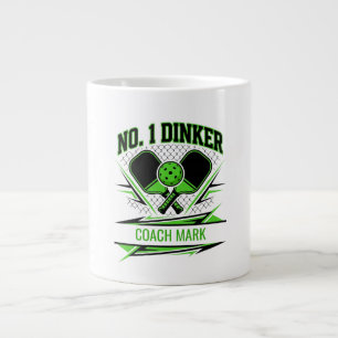 Geen 1 Dinker Pickleball Coach Aangepaste Jumbo Mo Grote Koffiekop