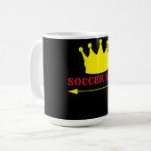 Geen 1 voetbalmoeder koffiemok (Voorkant links)