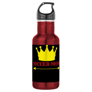 Geen 1 voetbalmoeder waterfles 