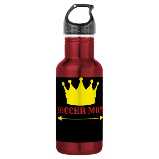 Geen 1 voetbalmoeder waterfles (Voorkant)