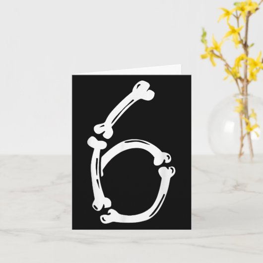 Geen 6 Koppel Kostuum Duo 67 Zes Zeven Meme Grappi Kaart (Gele Bloem)