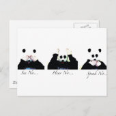 Geen aambeeld briefkaart (Voorkant / Achterkant)