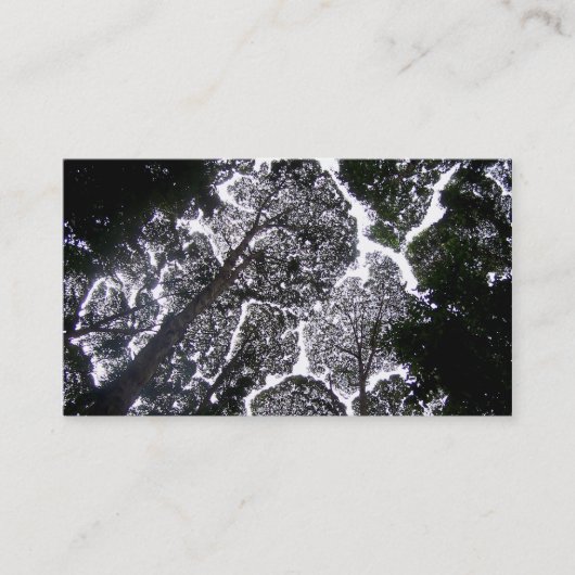 geen aanraakbomen visitekaartje (Voorkant)