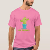 Geen aanraking - Happy Cactus - Kawaii T-shirt (Voorkant)