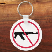 Geen aanvalwapens sleutelhanger (Voorkant)