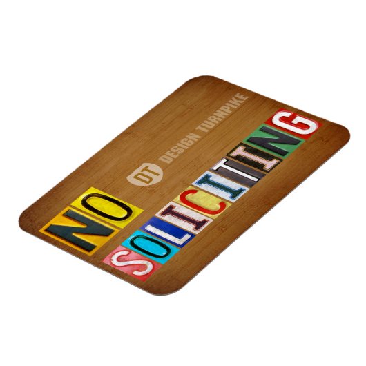 Geen aanvraag voor een licentie Bord Art Letter Ma Magneet (Linkerzijde)