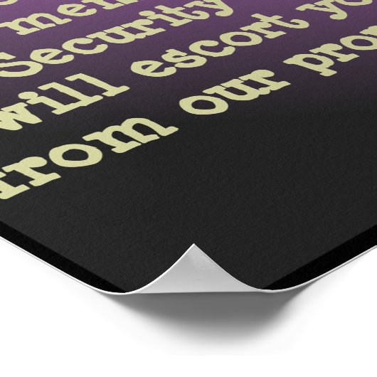 Geen aanvragen poster (Hoek)