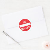 GEEN AANVRAGEN Sticker #2 (Envelop)