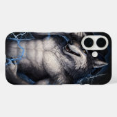 Geen aardige jongen meer Grappige Alpha Wolf Meme Case-Mate iPhone Case (Achterkant (horizontaal))
