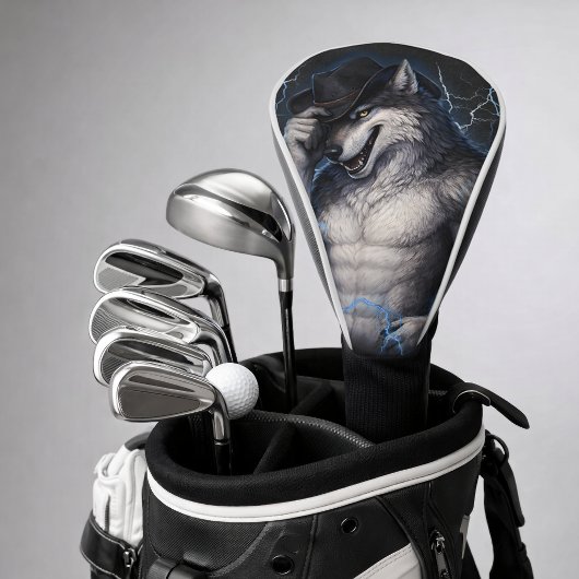Geen aardige jongen meer Grappige Alpha Wolf Meme  Golfheadcover