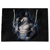 Geen aardige jongen meer Grappige Alpha Wolf Meme Groot Cadeauzakje (Voorkant)