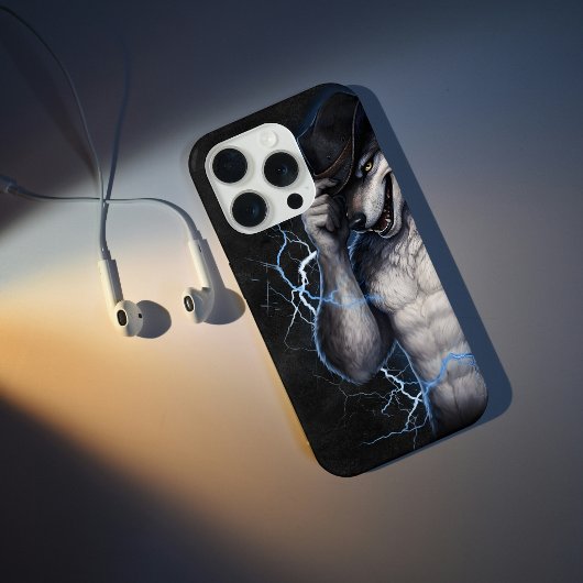 Geen aardige jongen meer Grappige Alpha Wolf Meme iPhone Hoesje