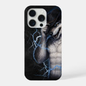 Geen aardige jongen meer Grappige Alpha Wolf Meme iPhone Hoesje (Achterkant)