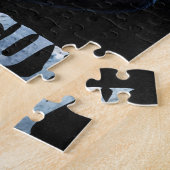 Geen aardige jongen meer Grappige Alpha Wolf Meme  Legpuzzel (Zijkant)