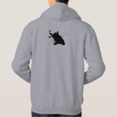 Geen aas nodig met Carp Bowfish sweatshirt (Achterkant)