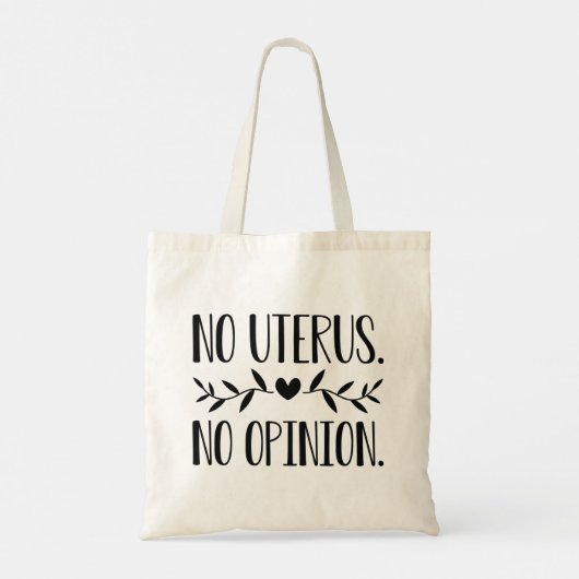 Geen advies tote bag (Achterkant)