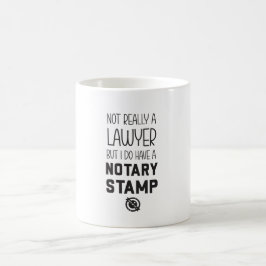 Geen advocaat Notaris Bekermokkel Grappig Koffiemok