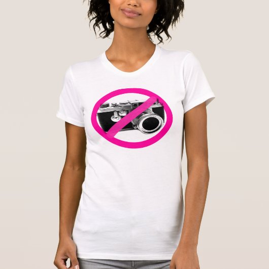 Geen afbeeldingen alstublieft t-shirt (Voorkant)