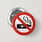 Geen afdekking ronde button 5,7 cm (Voorkant /achterkant)