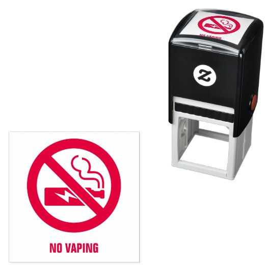 Geen afdekking  zelfinktende stempel (In situ)