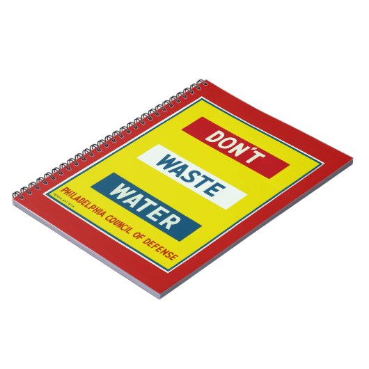 Geen afvalwater notitieboek (Linkerzijde)