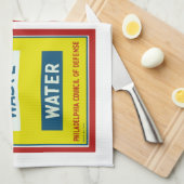 Geen afvalwater theedoek (Quarter Fold)