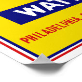 Geen afvalwater — WPA Poster (Hoek)