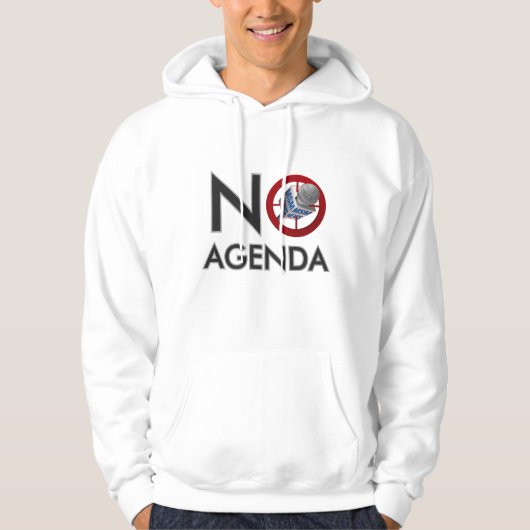 Geen Agenda Show Hoodie (Voorkant)