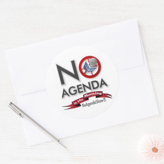 Geen agenda Stickers (Envelop)