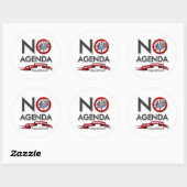 Geen agenda Stickers (Vel)