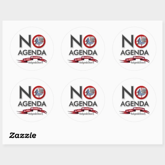 Geen agenda Stickers (Vel)