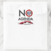 Geen agenda Stickers (Tas)