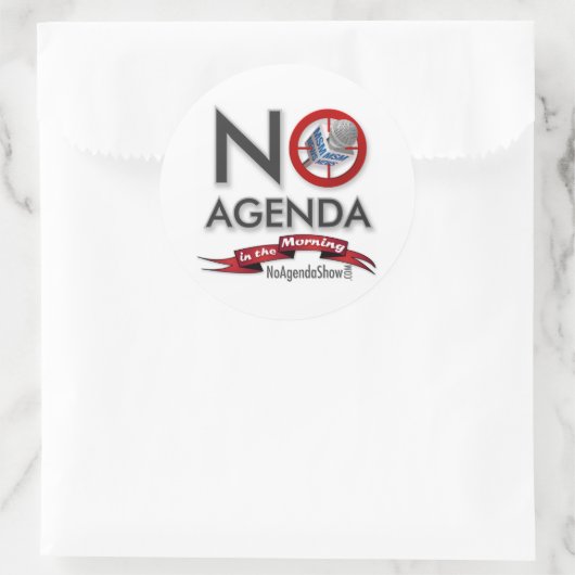 Geen agenda Stickers (Tas)