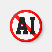 Geen AI Magneet (Voorkant)