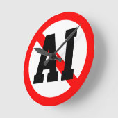 Geen AI Ronde Klok (Hoek)