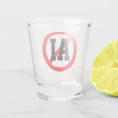 Geen AI Shot Glas (Achterkant)