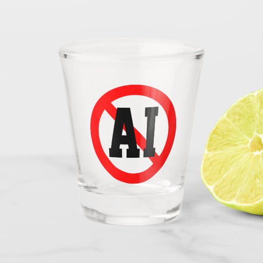 Geen AI Shot Glas (Voorkant)