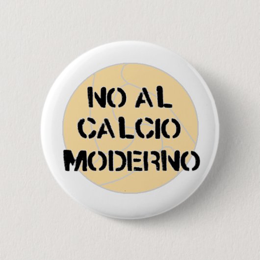 geen al calcio moderno knoopbadge ronde button 5,7 cm (Voorkant)